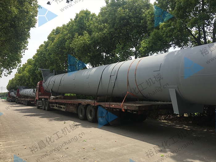 烯烃高压火炬筒体待发货