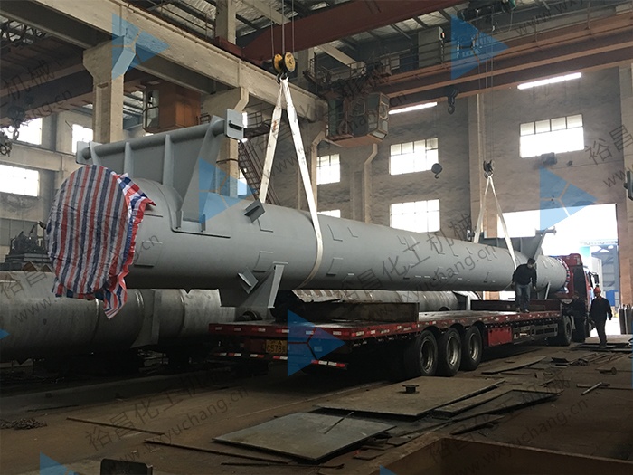 烯烃化工低压火炬筒体装车中