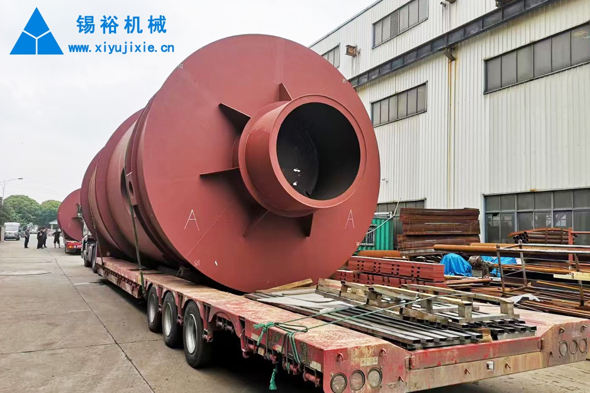 二套600T石灰窑中段发货